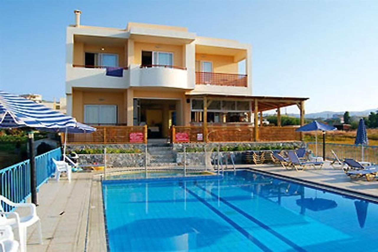 Danaos Beach Apartments Sfáka Exterior foto